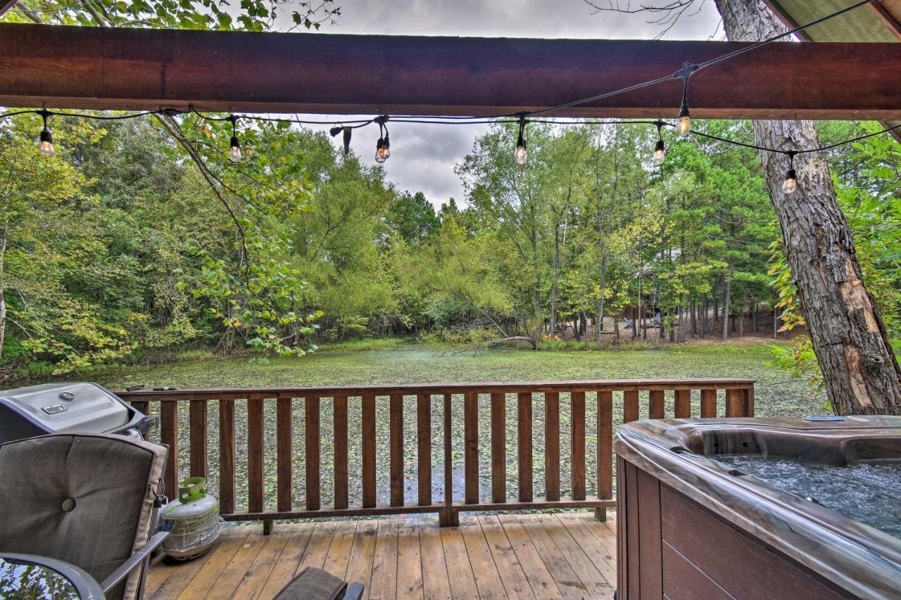 Lily Pad On The Pond Broken Bow Home With Hot Tub Stephens Gap Eksteriør bilde